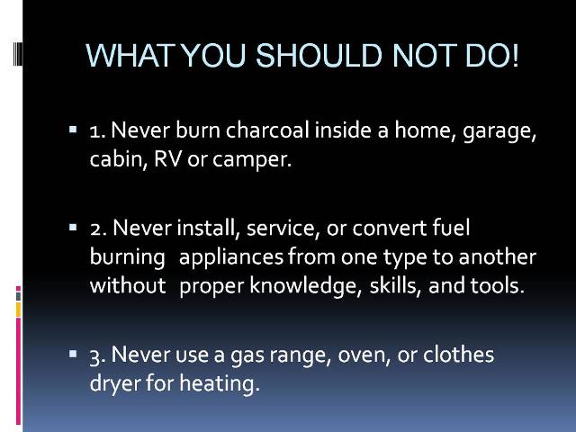 Carbon Monoxide what you should do—Safety Tips in Springs, CO