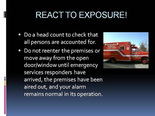 React To Exposure—Safety Tips in Springs, CO