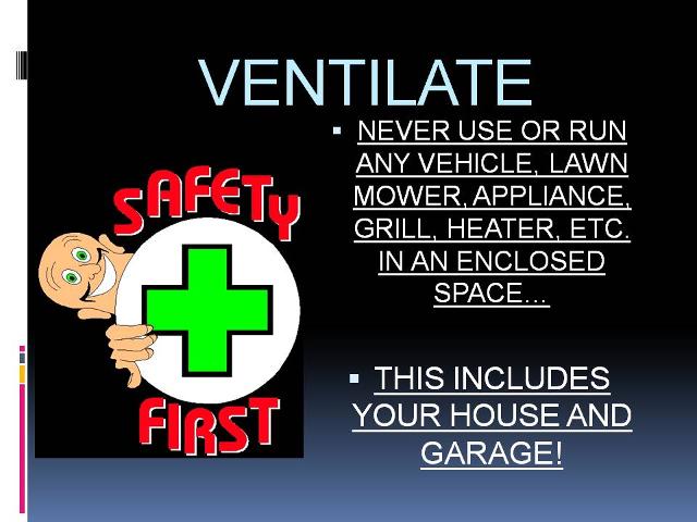 Ventilate—Safety Tips in Springs, CO