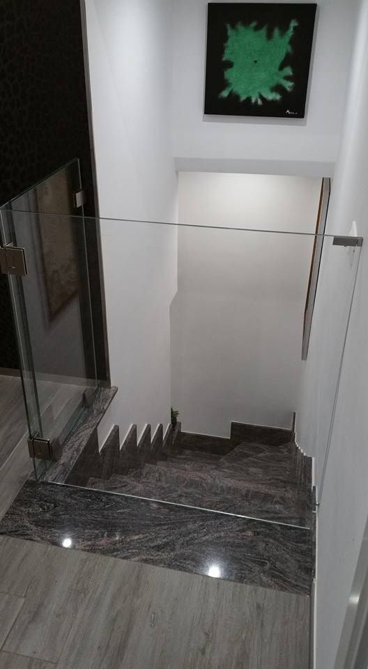 parapetto in vetro