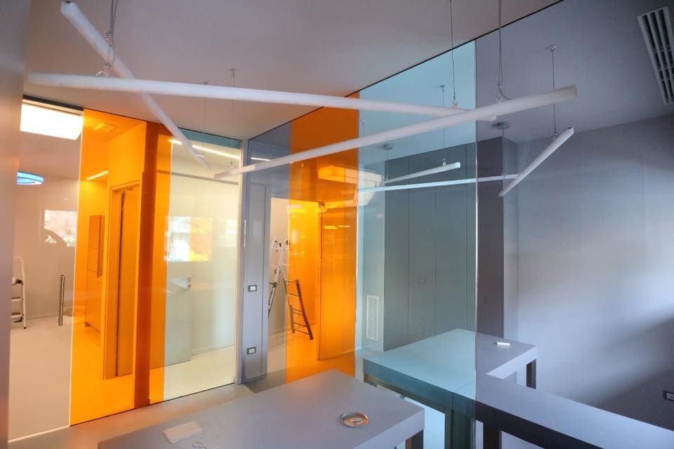 Pareti in cristallo divisorie