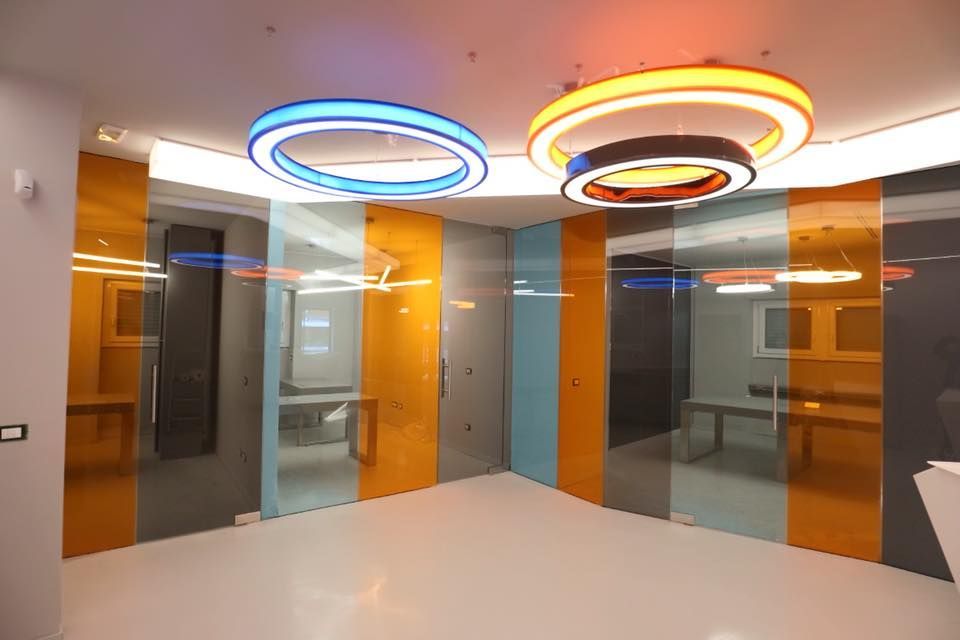 Pareti in cristallo divisorie