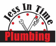 jess in time plumbing business logo