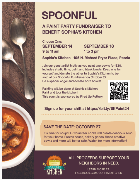 Spoonful Fundraiser - flyer