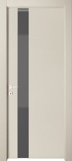 Porta Frassino con profilo laterale scuro