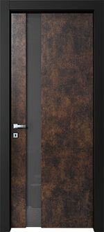 Porta laminato con finitura materica