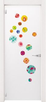 Porta Riflessi di Stile con motivo grafico