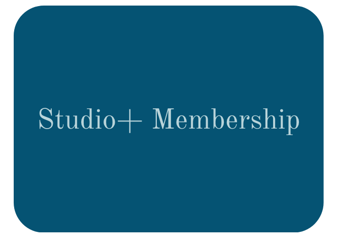 Teal rectangle with rounded corners containing the text