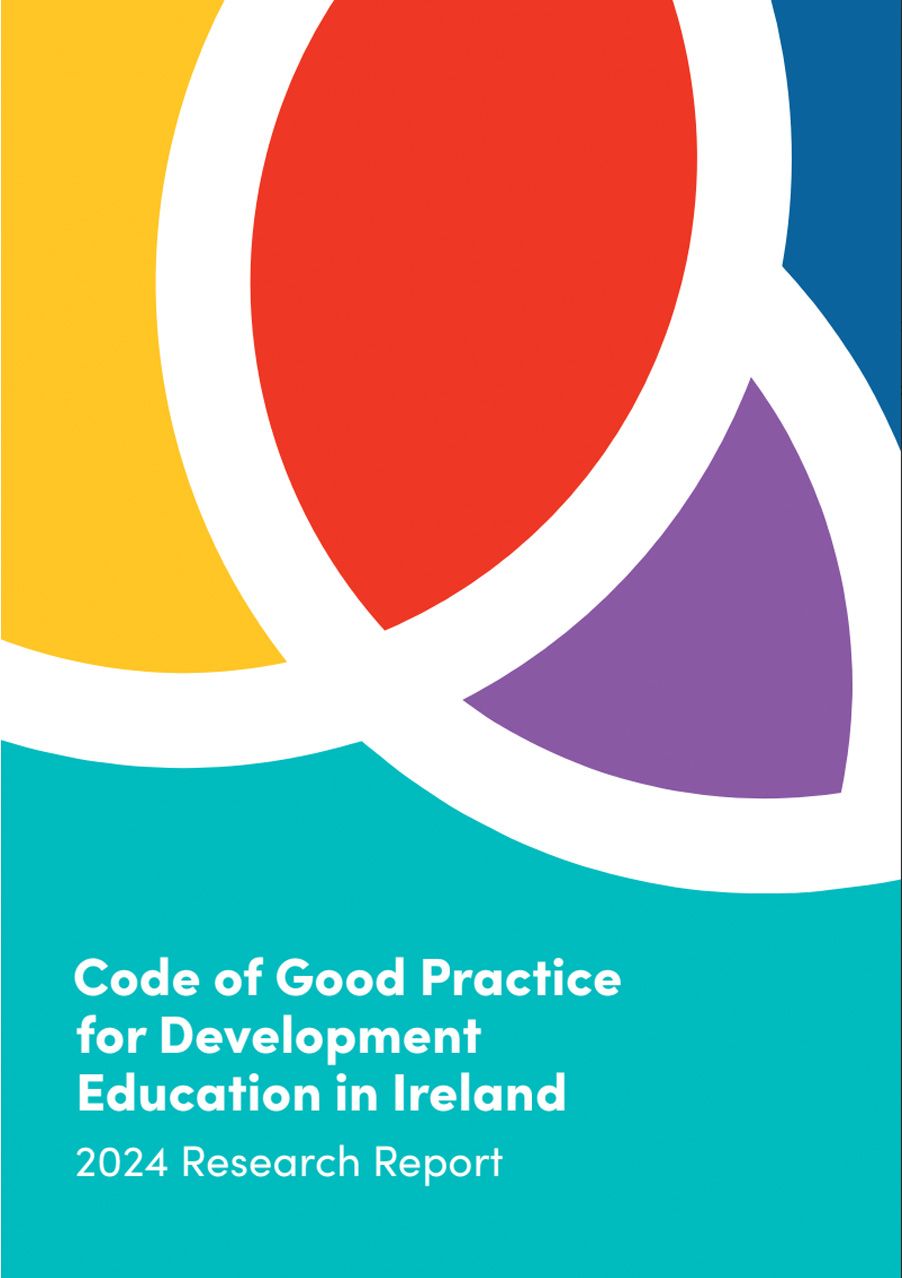 The cover of the code of good practice for development education in Ireland