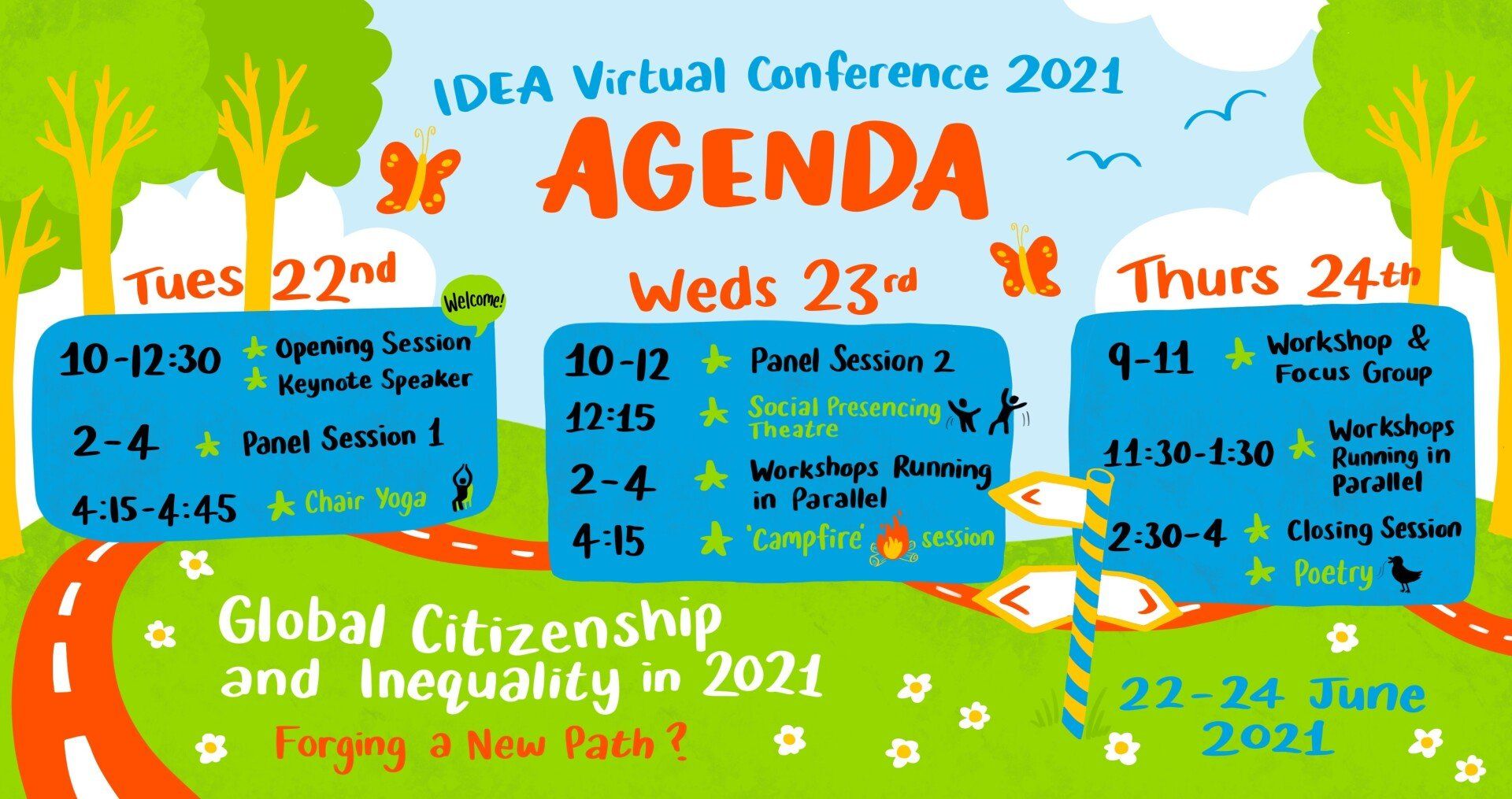 IDEA Conference Visual Conference poster