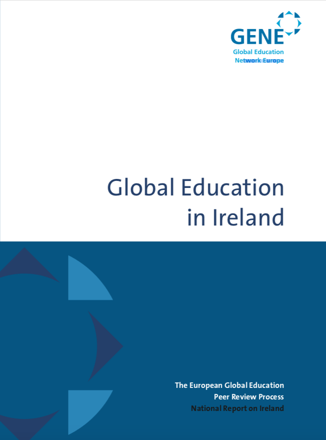 Cover page Image of the The European Global Education Peer Review Process National Report on Ireland