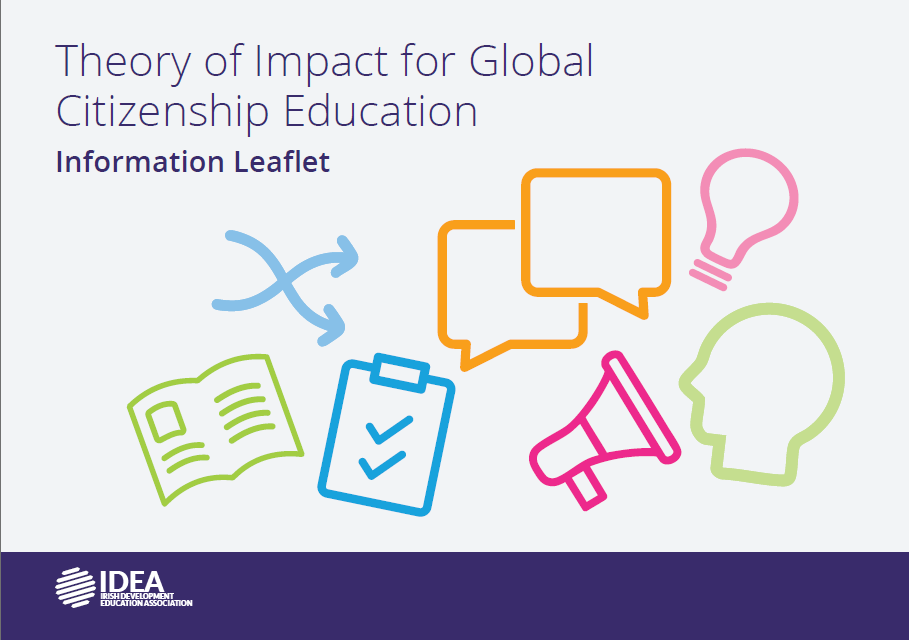 The cover of the Theory of Impact Information Leaflet