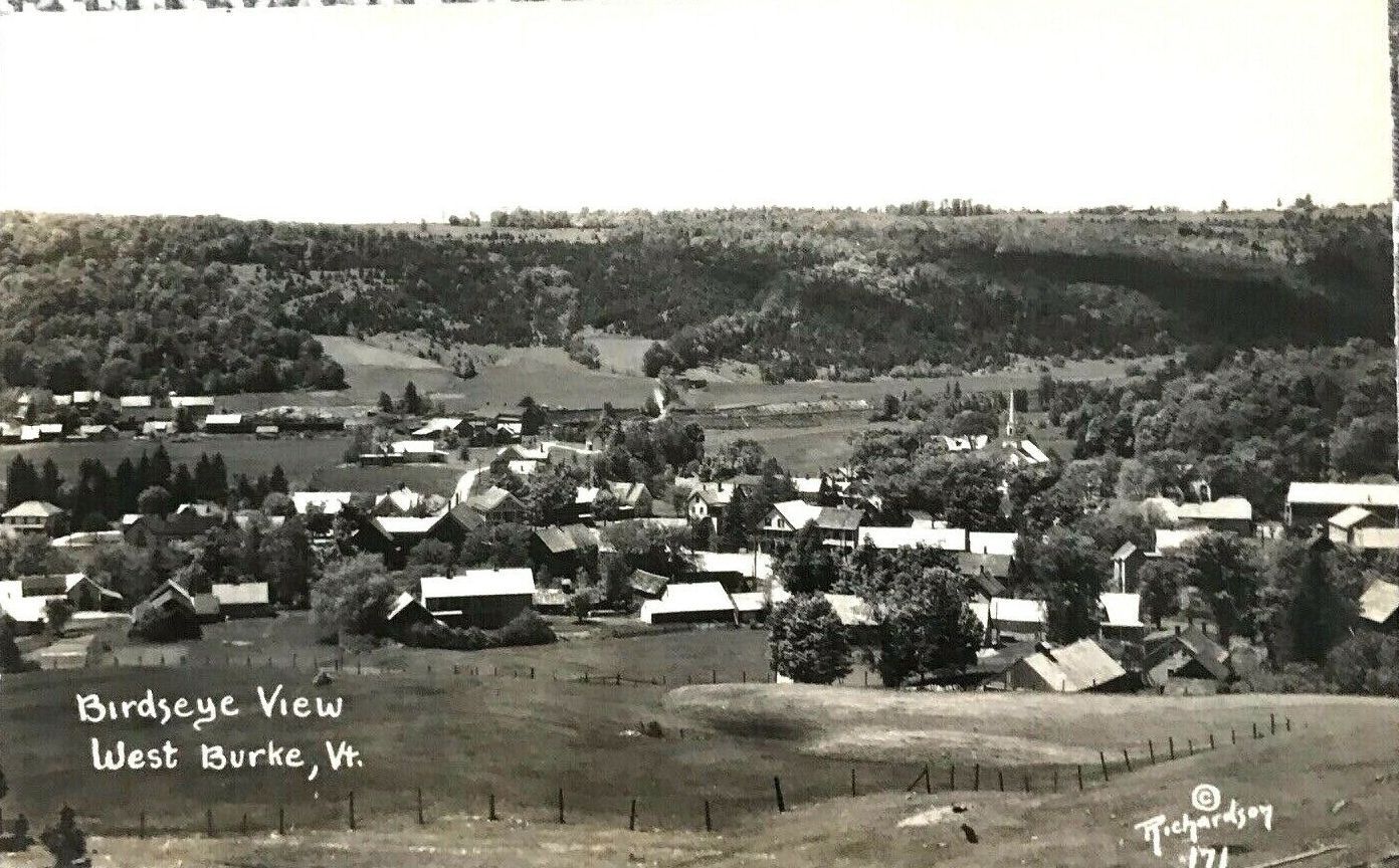 Birdseye view of Burke in 1920