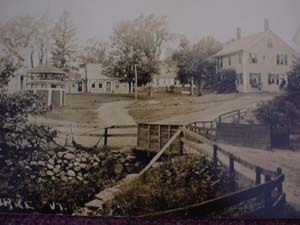A historical image of Burke, Vermont in 1920