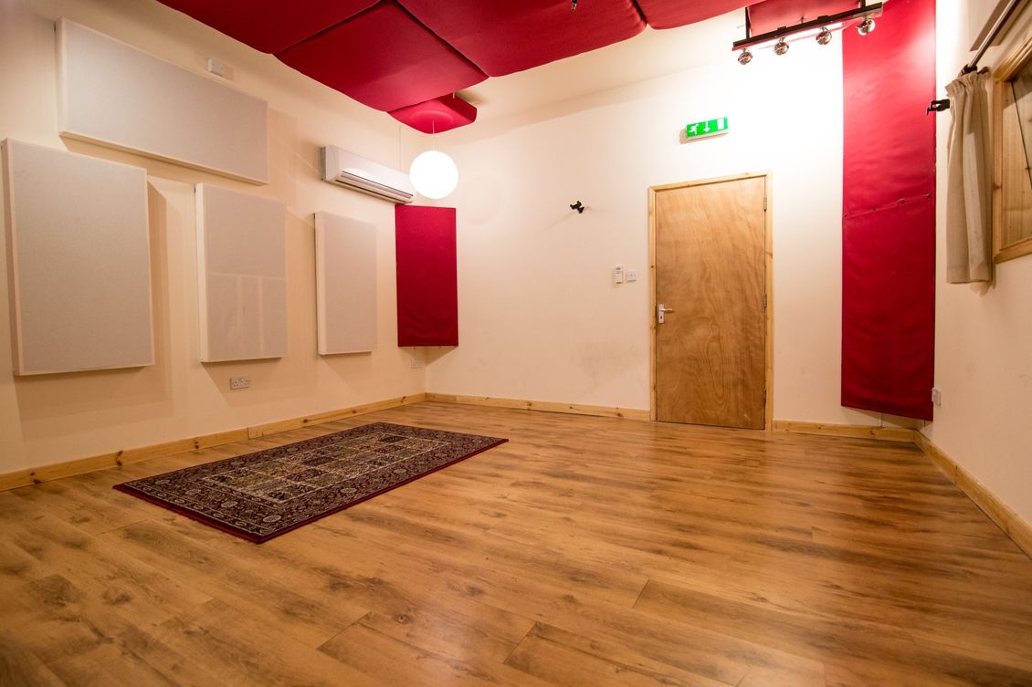 A view of the live empty ready for a dry hire