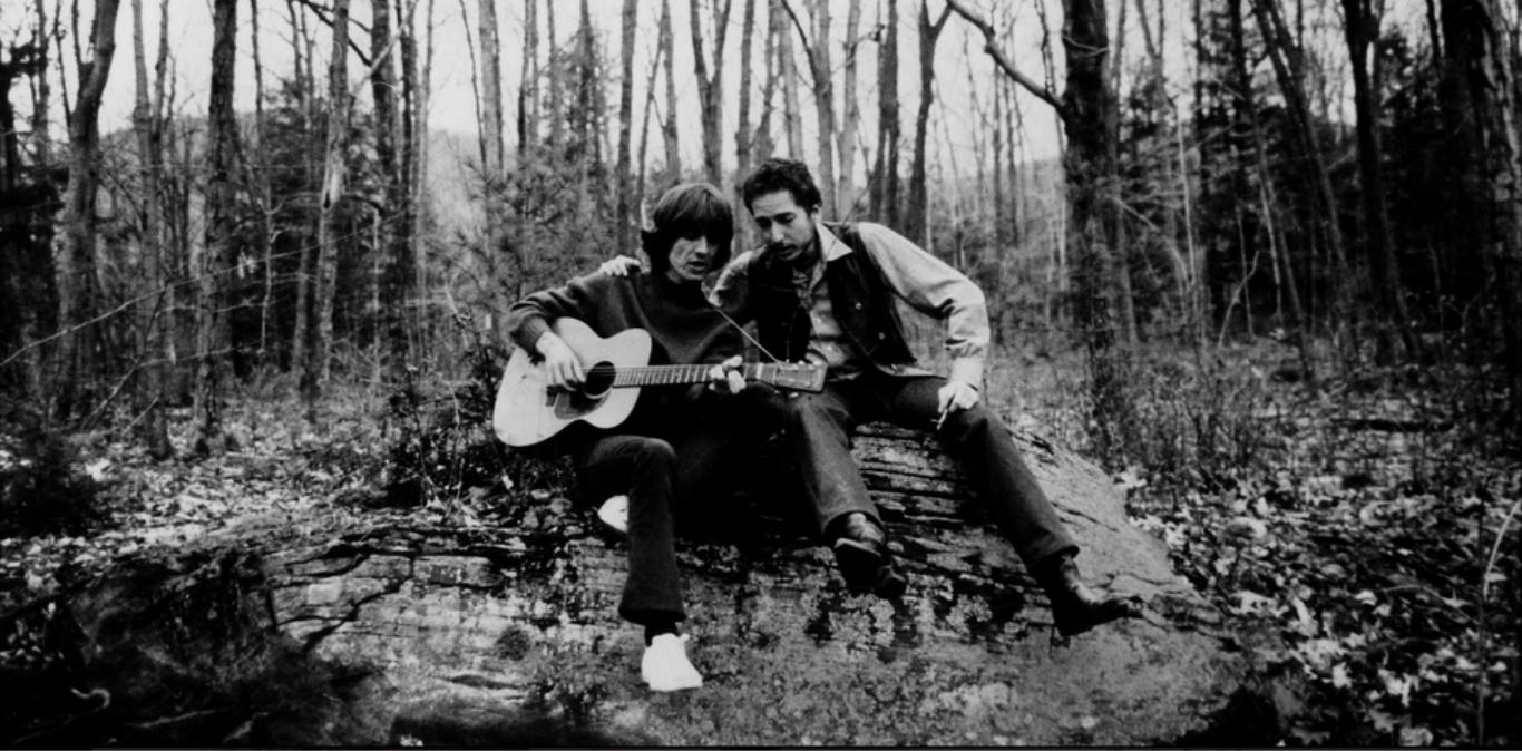 Byrdcliffe NY Thanksgiving 1968 Dylan & Harrison