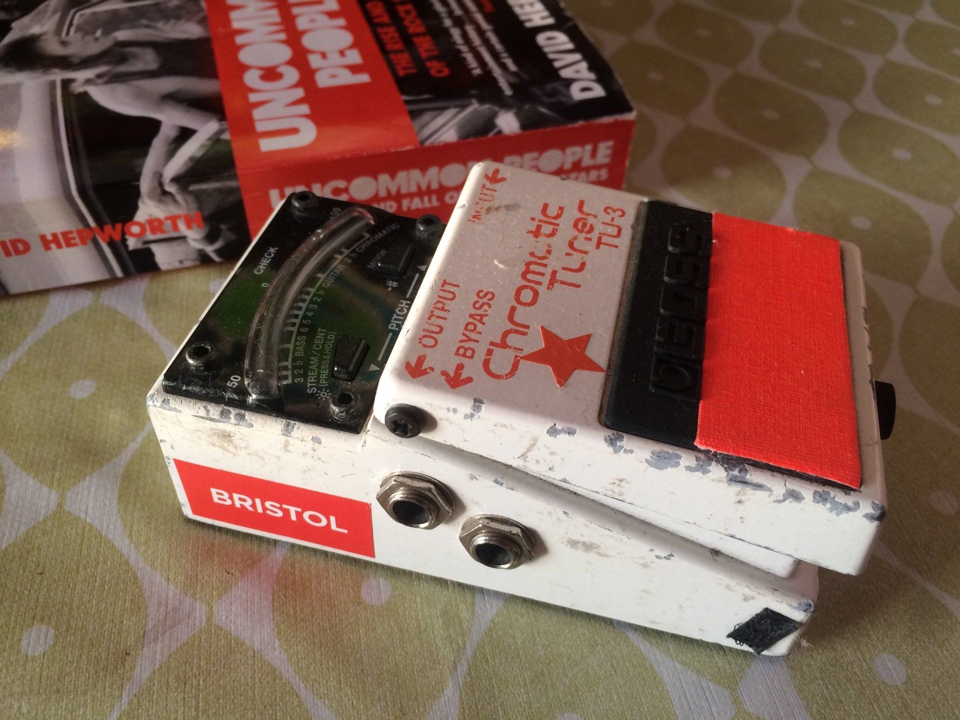 A Boss TU-2 Chromatic Tuner