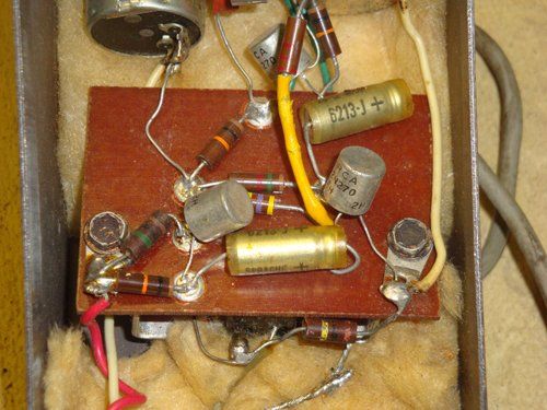 Gibson Maestro FZ-1 Fuzz Tone circuit