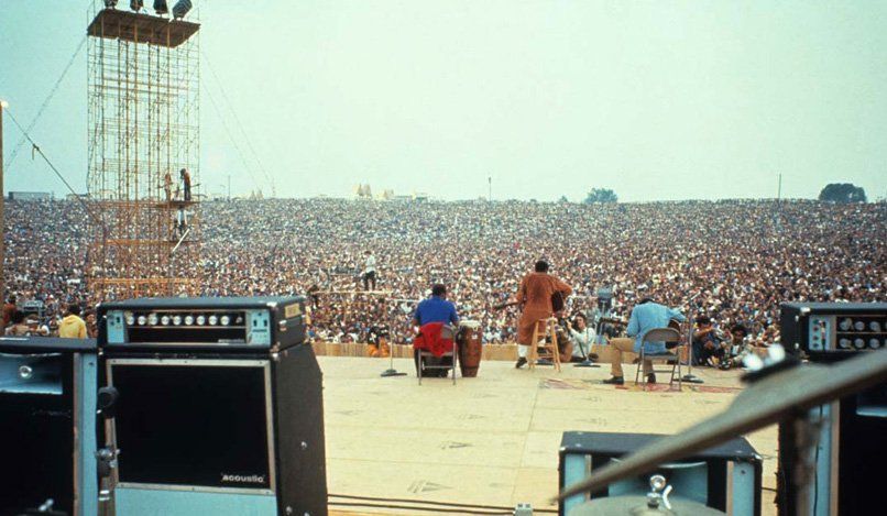 Woodstock with Acoustic 361 & 261 gear