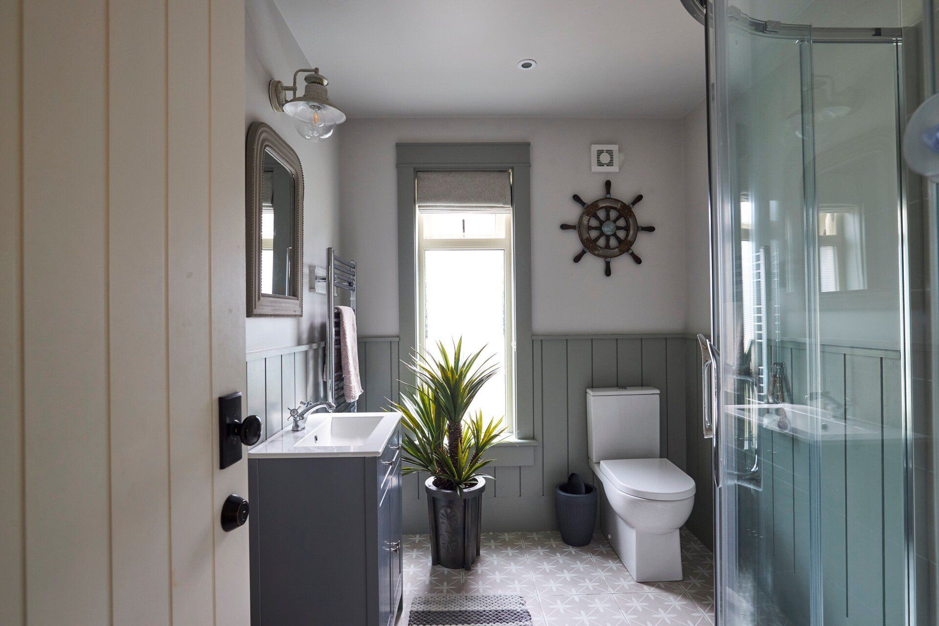 View of the front and gable end on approach to The Lake Lodge Killaloe Co. Clare