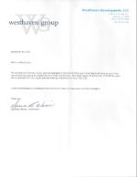 Westhaven Group Reference Letter — Rochester, MN — Cost Segregation Services Inc.