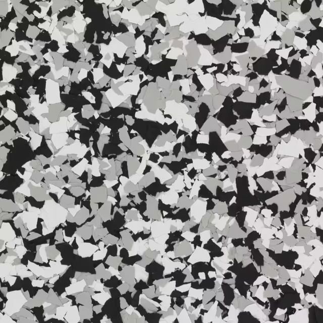 A close up of a black and white camouflage pattern.