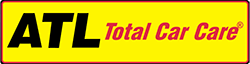 The all tune total car care logo is yellow and black