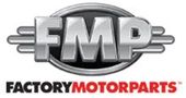 the logo for factory motorparts is shown on a white background .