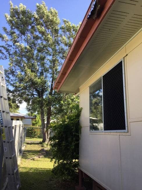 Rusted guttering - Gutter Cleaning Gladstone, QLD