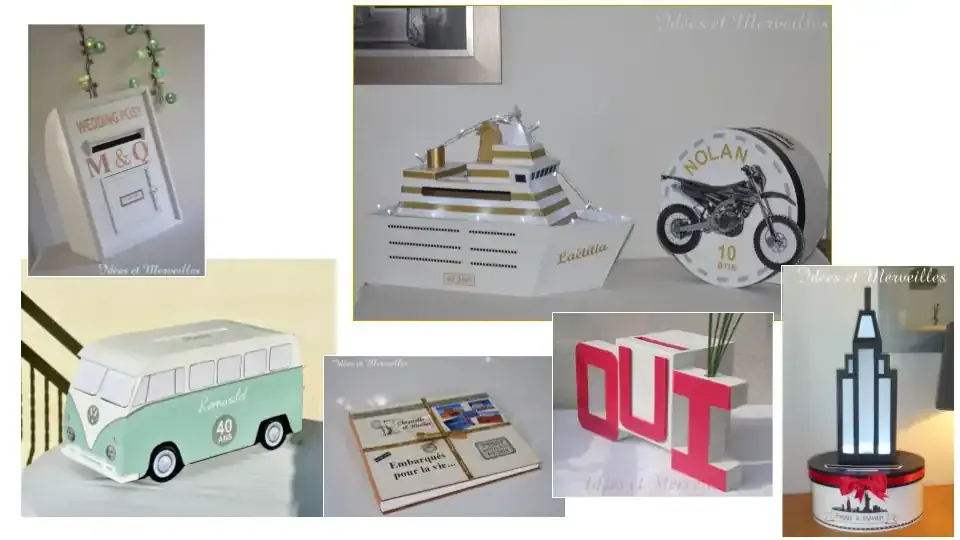 urne anniversaire originale et personnalisée