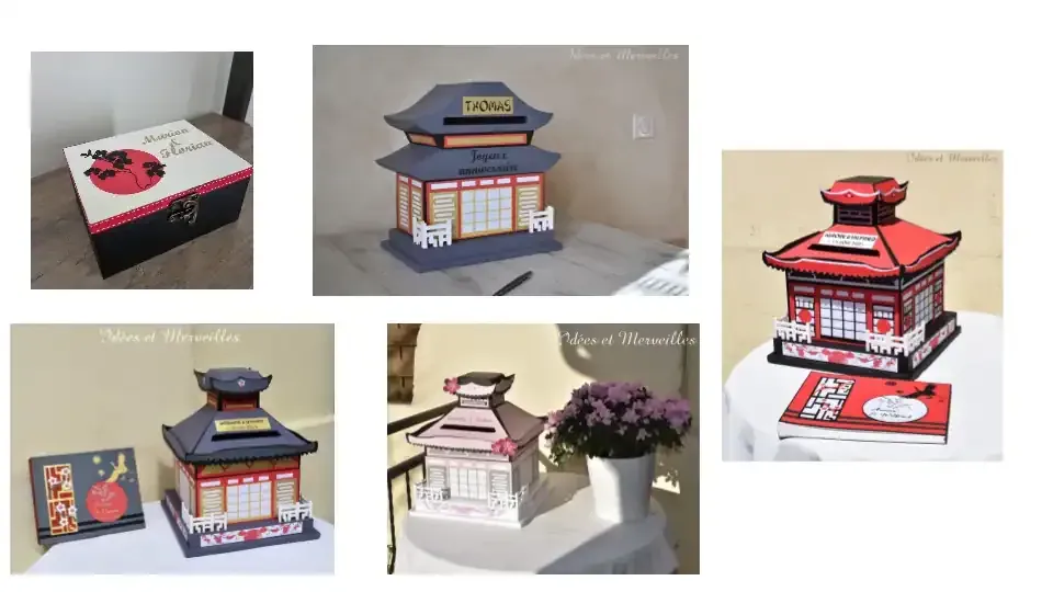 Décoration de mariage thème Japon