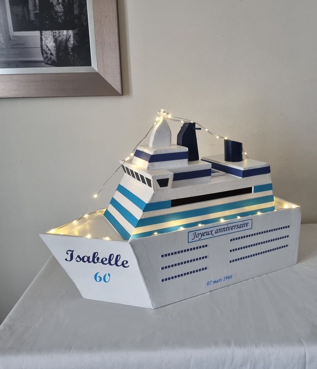 urne  mariage bateau de croisière