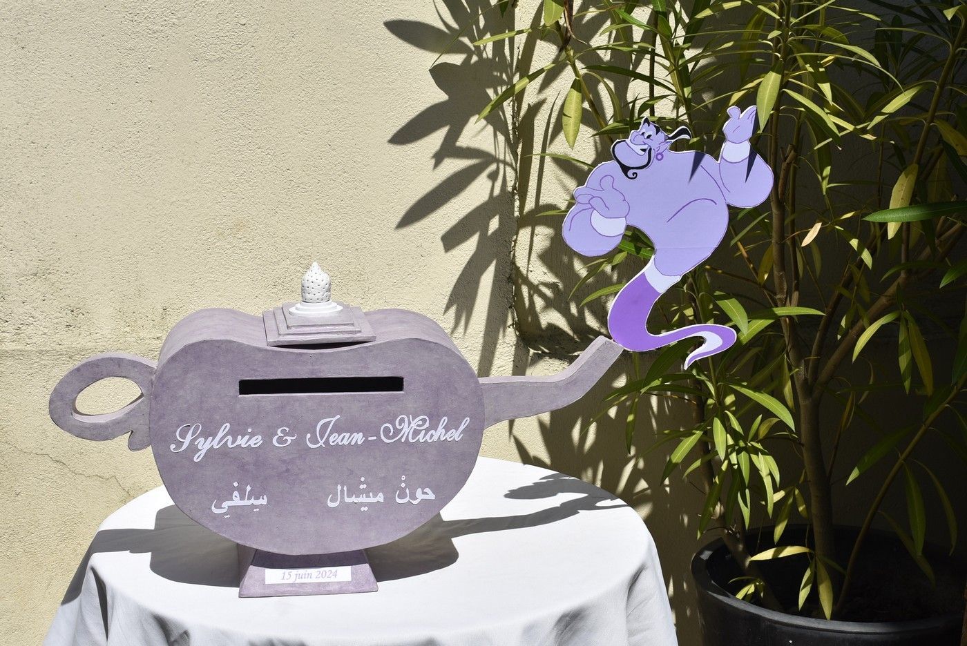 urne mariage 1001 nuits
