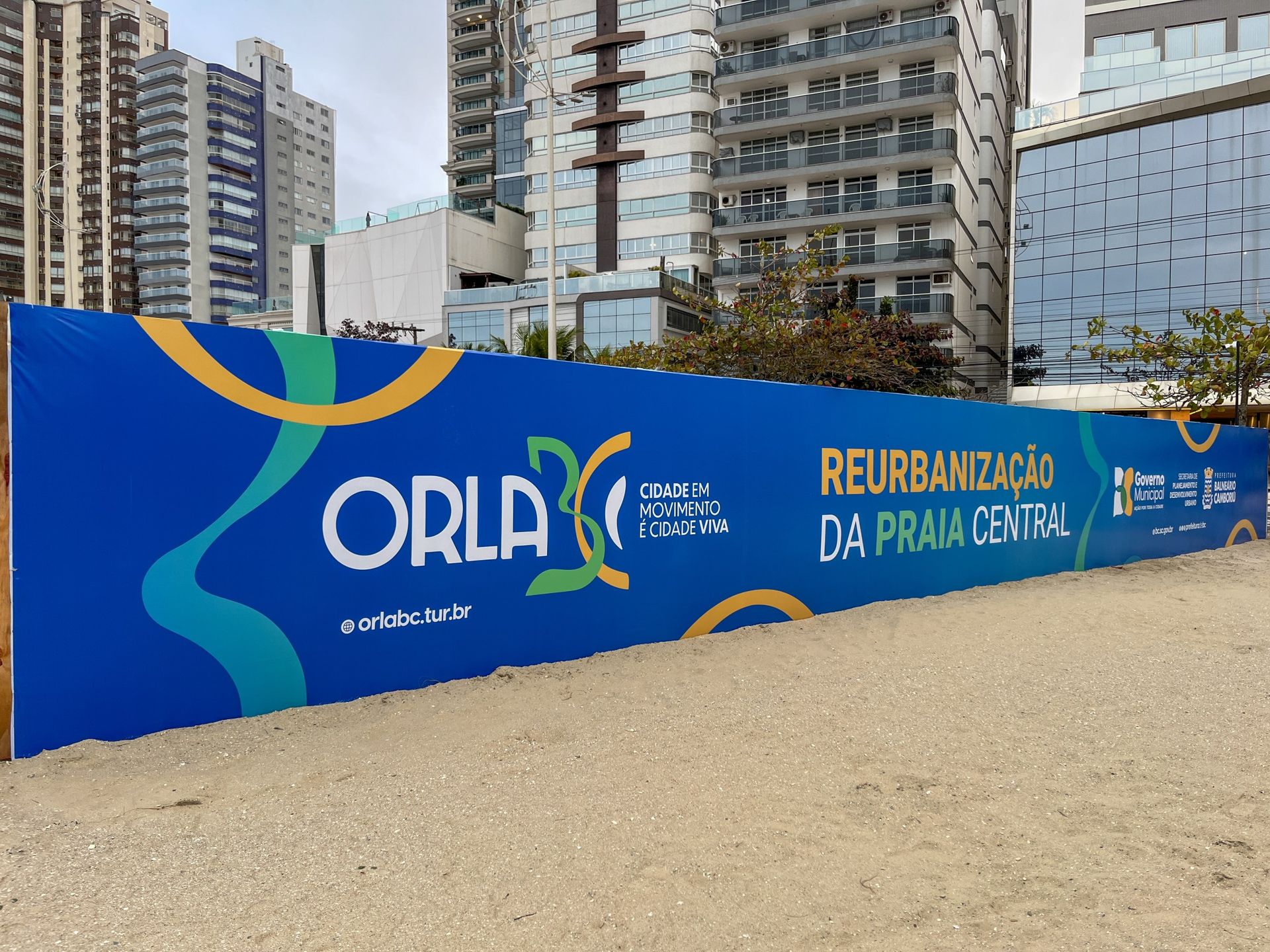 Novo projeto da orla de BC prevê o dobro de arborização