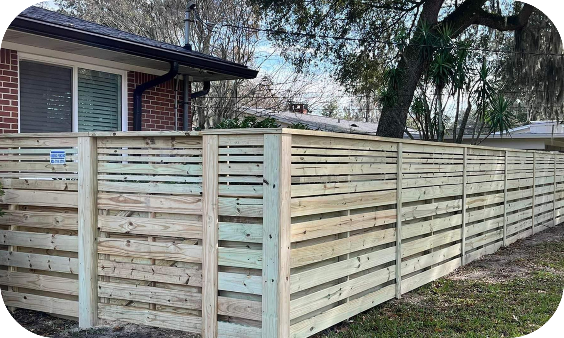 Vinyl Gate — Jacksonville, FL — Farence Fencing Steel Fence — Jacksonville, FL — Farence Fencing