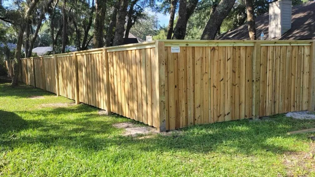 Vinyl Gate — Jacksonville, FL — Farence Fencing Steel Fence — Jacksonville, FL — Farence Fencing