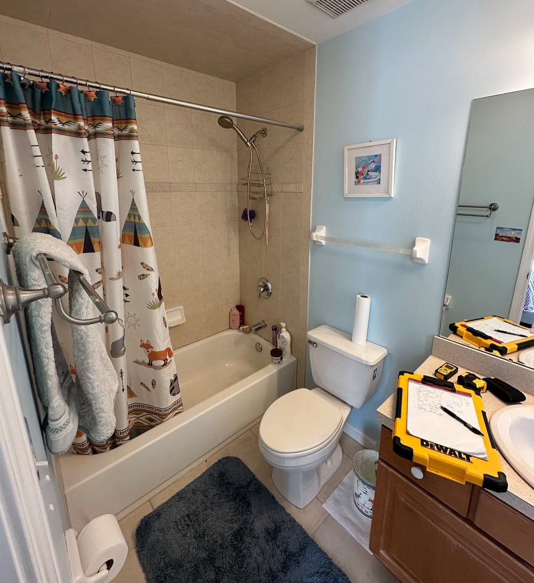 Bathroom remodeling with tub and shower combination NJ