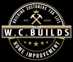 W.C. Builds logo home remodeling company New Jersey