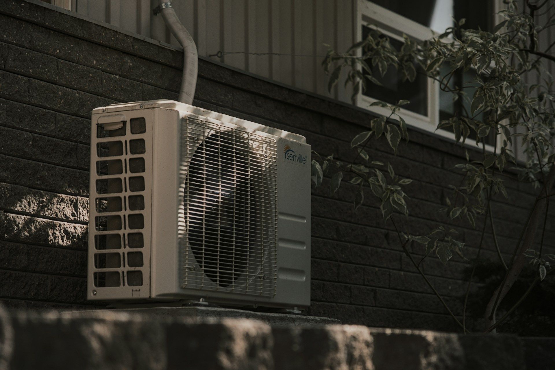 An air conditioner after 24/7 AC repair in Holiday, FL