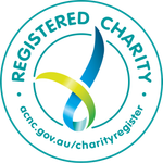 A logo for registered charity acnc.gov.au/charityregister