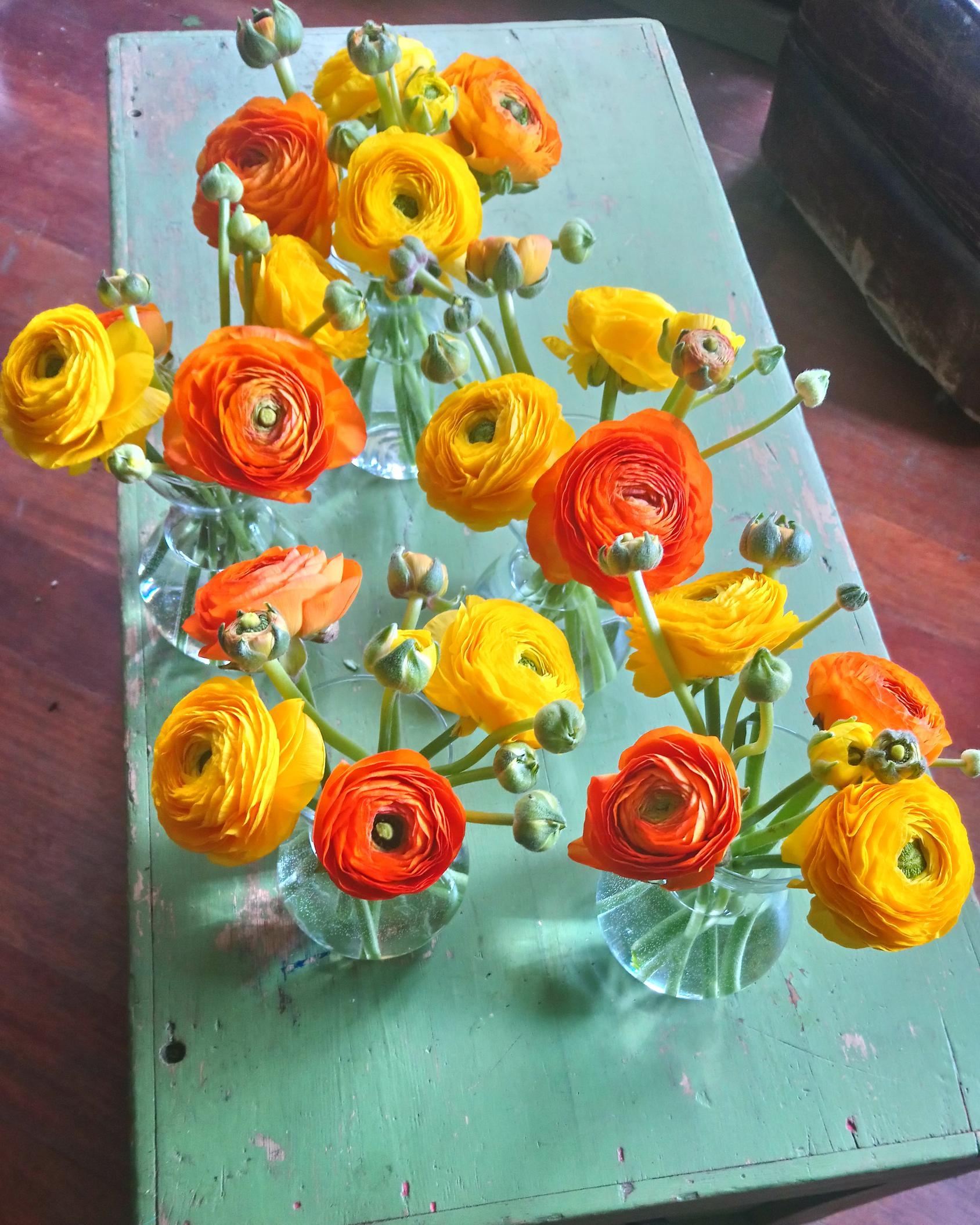 table flowers