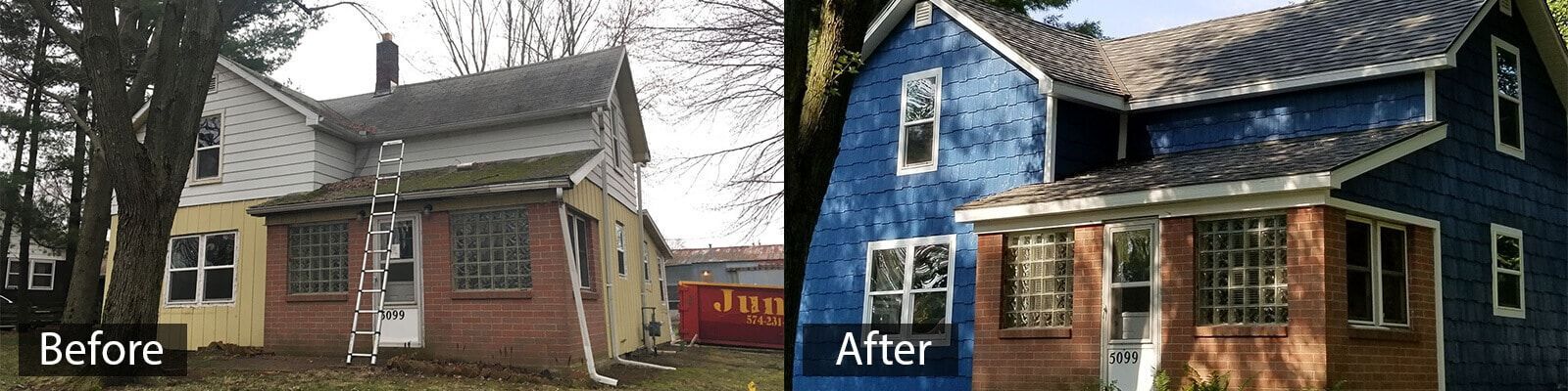 Heying before and after - South Bend, IN - A&M Home Services