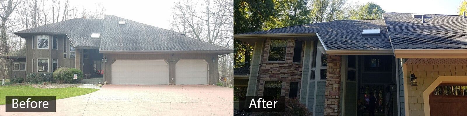 Hundt before and after - South Bend, IN - A&M Home Services