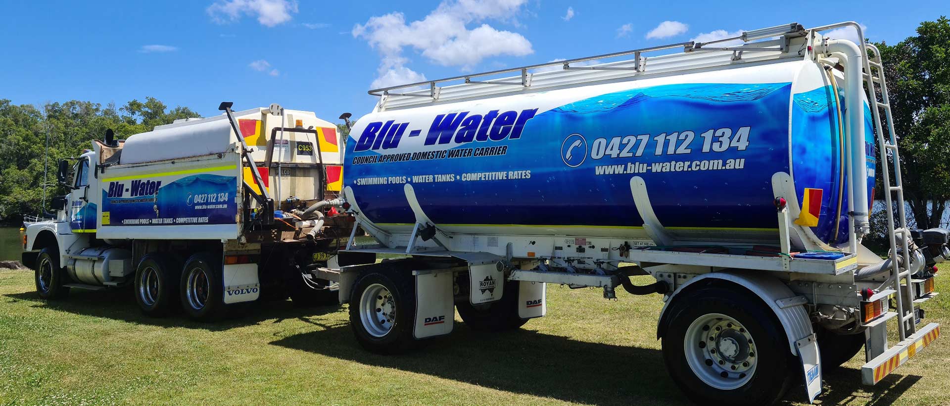 Blu-Water water carrier