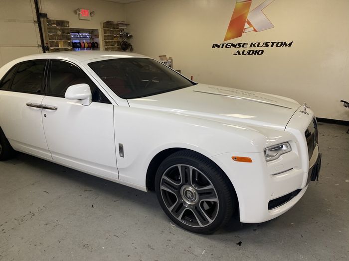 white rolls royce