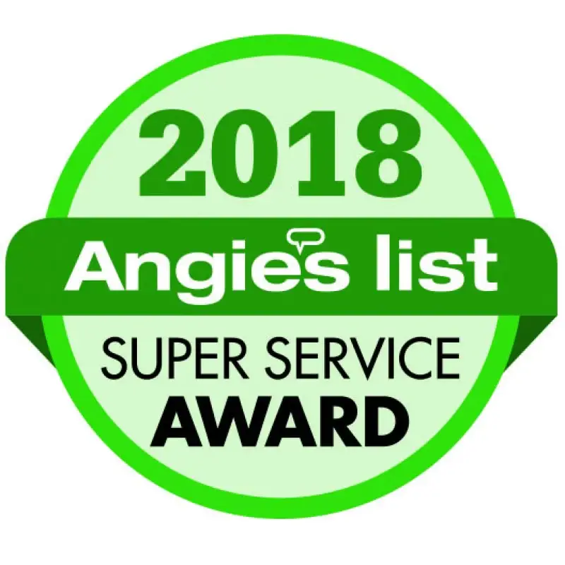 Angies list 2018 super service award