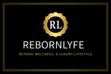 A logo for reborn weight loss iv vitamins and testosterone