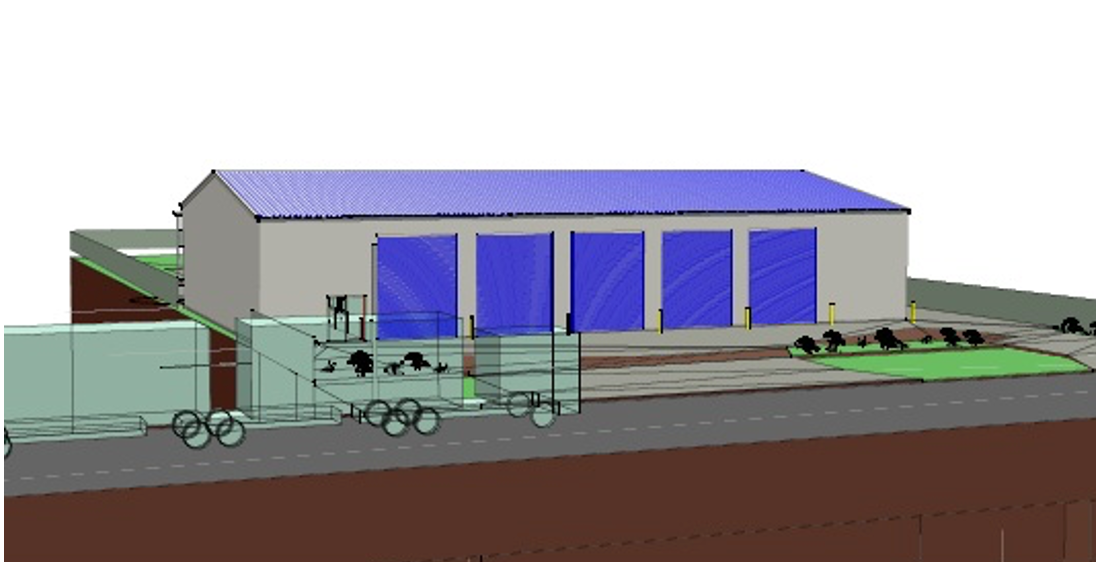 Industrial Shed Project — AMF Building Design in Koongal, QLD