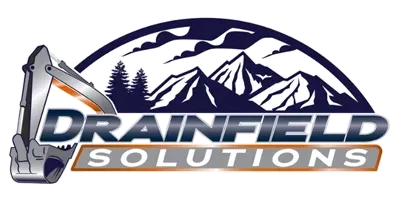 Drainfield Solutions logo displayed in the website footer