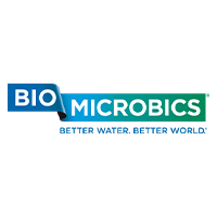 Bio Microbics logo, delivering advanced wastewater treatment systems